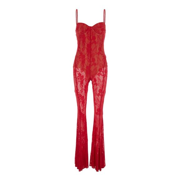 Norma Kamali Underwire Fishtail Jumpsuit - Picture 1 of 3